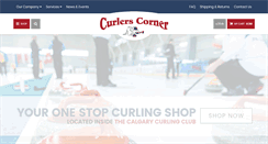 Desktop Screenshot of curlerscorner.com